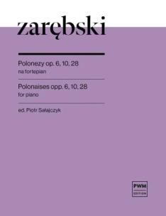 Okładka książki Polonezy op. 6,10,28 na fortepian