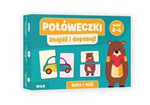 Opakowanie Połóweczki Znajdź i dopasuj! Auto i Miś