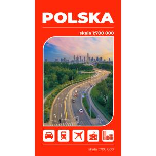 Okładka książki Polska 1:700 000