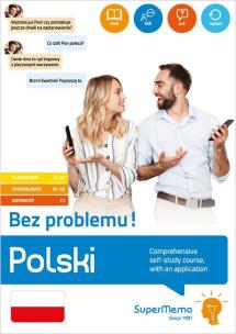Okładka książki Polski. Bez problemu! Comprehensive self-study course, with an application