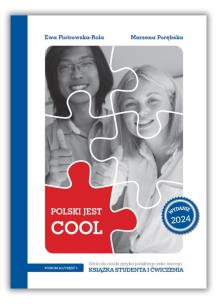 Okładka książki Polski jest COOL A2 cz.1 książka studenta + MP3