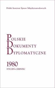 Okładka książki Polskie Dokumenty Dyplomatyczne 1980 styczeń...