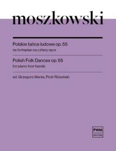 Okładka książki Polskie tańce ludowe op. 55