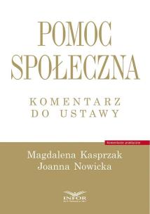 Okładka książki Pomoc społeczna. Komentarz do ustawy