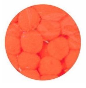Opakowanie Pompony pomarańczowe 80szt