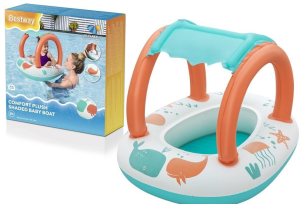 Ponton dmuchany z daszkiem 84x67cm. Wydawca: Bestway. Multiszop.pl Opakowanie Ponton dmuchany z daszkiem 84x67cm