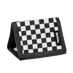 Opakowanie Portfel czarny kratka BeUniq BU26ZJ-882