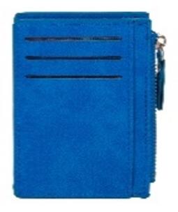 Opakowanie Portfel na karty z suwakiem kobaltowy