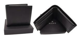 Opakowanie Portfel skórzany Heino czarny