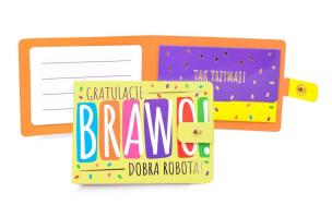 Opakowanie Portfelik Brawo dobra robota!