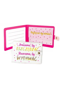 Opakowanie Portfelik Zmuszona, by oszczędzać