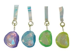 Opakowanie Portmonetka 2w1 brelok z wirującym piaskiem MIX