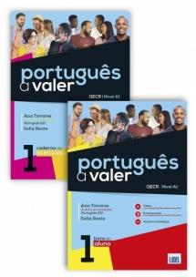Okładka książki Portugues a Valer 1 podręcznik + ćwiczenia + a