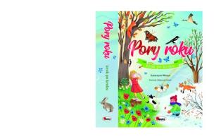 Okładka książki Pory roku z rozkładanymi stronami