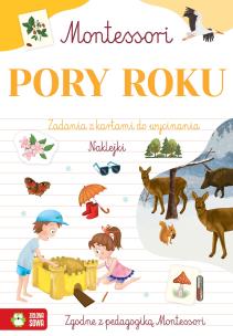 Okładka książki Pory roku. Zeszyt Montessori