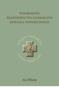 Okładka książki Posoborowe prawodastwo liturgiczne kościoła...