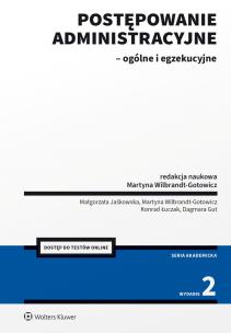 Okładka książki Postępowanie administracyjne - ogólne i egzekucyjne