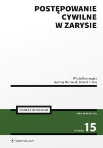 Okładka książki Postępowanie cywilne w zarysie
