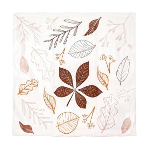 Opakowanie Poszewka z nadrukiem dwustronnym. Liście