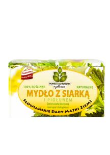 Zdjęcie produktu Powrót do Natury Mydło z siarką i piołunem 100g