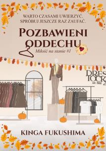 Pozbawieni oddechu. Autor: Kinga Fukuschima. Multiszop.pl Okładka książki Pozbawieni oddechu