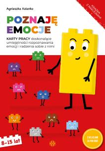 Poznaję emocje. Karty pracy dla dzieci.... Autor: Agnieszka Kolanko. Multiszop.pl Okładka książki Poznaję emocje. Karty pracy dla dzieci...