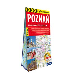 Okładka książki Poznań foliowany plan miasta 1:20 000