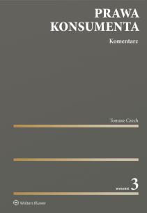 Okładka książki Prawa konsumenta. Komentarz