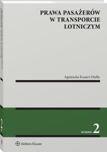 Okładka książki Prawa pasażerów w transporcie lotniczym