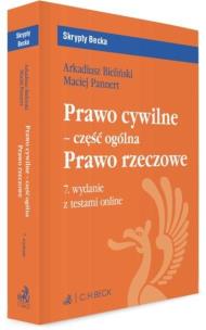 Okładka książki Prawo cywilne - część ogólna. Prawo rzeczowe.. w.7