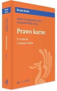Okładka książki Prawo karne z testami online w.9