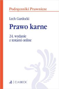 Okładka książki Prawo karne z testami online