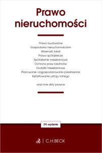 Prawo nieruchomości oraz inne akty prawne. Autor: Opracowanie zbiorowe. Multiszop.pl Okładka książki Prawo nieruchomości oraz inne akty prawne