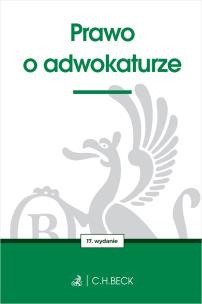 Okładka książki Prawo o adwokaturze wyd. 17