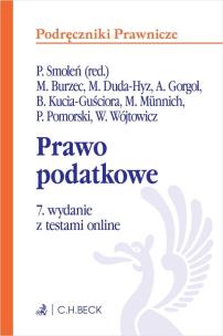 Okładka książki Prawo podatkowe z testami online