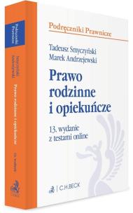 Okładka książki Prawo rodzinne i opiekuńcze z testami online w.13