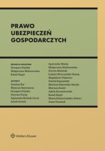 Okładka książki Prawo ubezpieczeń gospodarczych