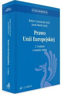 Prawo Unii Europejskiej z testami online. Autor:   Praca zbiorowa. Multiszop.pl Okładka książki Prawo Unii Europejskiej z testami online