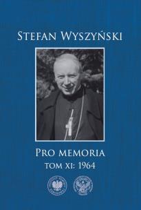 Okładka książki Pro memoria T.11 1964