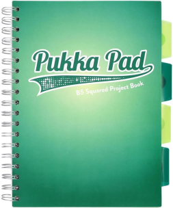 Opakowanie Project Book Dark Teal A4/200K kratka turkusowy