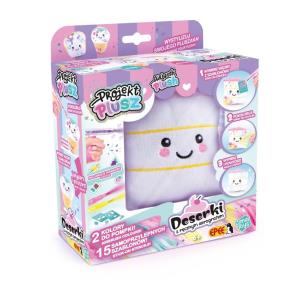 Opakowanie Projekt Plusz z ręcznym aerografem - Ciastuś