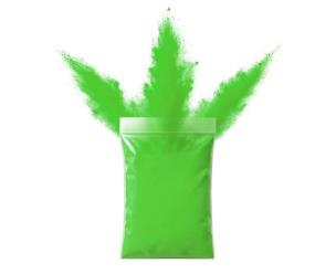 Opakowanie Proszek holi zielony 70g