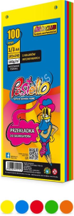 Opakowanie Przekładka do segregatora 1/3 A4 100K 5 kolorów