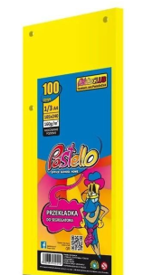 Opakowanie Przekładka do segregatora 1/3 A4 100K IT210 żółta