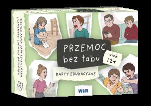 Okładka książki Przemoc bez tabu Karty edukacyjne dla dzieci w wieku 12+