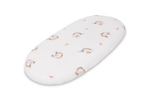 Opakowanie Prześcieradło do wózka bawełna unicorn beige 35x75