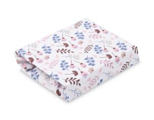 Opakowanie Prześcieradło Drukowane Bawełna Twigs Pink 60x120