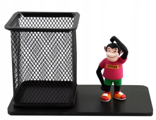 Opakowanie Przybornik biurkowy z figurką: Tytus 7,80cm