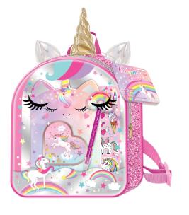 Opakowanie Przybory do pisania w plecaczku Jednorożec