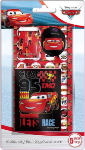 Opakowanie Przybory szkolne Cars 5el
